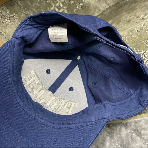 POLICE Blue Hat Cap - Picture 4 of 4